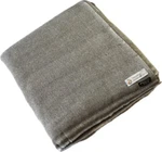Nhz Natural Xl Himalayan Cashmere Blanket/throw 90"X108" From Nepal (coffee). Fixed Price $130.49.