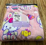 Sanrio Hello Kitty Pink Plush Throw Blanket Easter 50X70. Fixed Price $88.00.