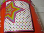 New Little Miss Match Plush Throw Multi Colors Stars 50X60. Fixed Price $21.98.