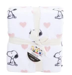 Peanuts Velvetsoft Berkshire Pink Snoopy Sitting Hearts Blanket Full/queen. Fixed Price $59.99.