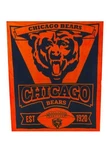Nfl Chicago Bears Marquis Fleece Throw 50X60 Northwest. Fixed Price $16.00.