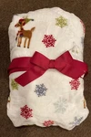 North Pole Christmas Blankets Snowflake Velvet Plush Soft Oversized. Fixed Price $27.89.