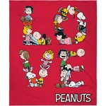 Intimo Peanuts Love Charlie Brown Snoopy And Pals Letter Fleece Touch Throw Bl. Fixed Price $36.99.
