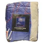 Ncaa Cloud Throw Blanket With Sherpa Back, 60" X 70", Tsu Tigers. Fixed Price $28.01.