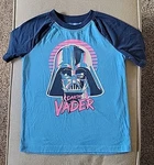 Star Wars Jumping Beans Darth Vader Blue Short Sleeve Unisex T-shirt Size 6 Guc. Fixed Price $8.75.
