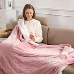 Heating Blanket Heated Throw 50''X60'' - Electric Pink Ultra Wa.... Fixed Price $37.93.