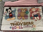 Disney Teddy Bear And Doll Tapestry Throw PIN-2007, Rare. Fixed Price $42.00.