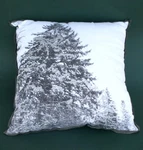 Threshold Toss Pillow Holiday Xmas Tree Winter Design 17" White/silver Target. Fixed Price $19.20.