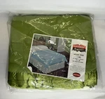 Cannon Blanket Caravel Solid Green Twin/full 72X90 Satin Binding Usa Made New. Fixed Price $35.99.