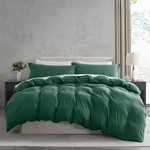 Nestl Dark Green Duvet Full (80" X 90") - Zipper Closure, 17. Fixed Price $44.99.