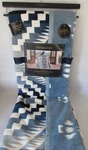 Pendleton Designer Throw Blanket For Two 60" X 80" Reversible Oversized Sky Blue. Fixed Price $89.00.