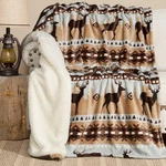 Carstens Ultra Soft Plush Sherpa Fleece Oversized Throw Blanket 54"X68". Fixed Price $76.59.