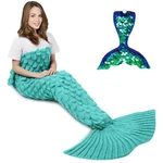 Cozy Mermaid Tail Blanket For Kids And Adults Eco-friendly Gift Girls. Fixed Price $38.29.