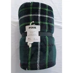 Victorias Secret Plush Sherpa Cozy Fleece Throw Blanket Green Plaid Dog 2024 New. Fixed Price $44.95.