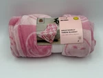 Yoobi Throw Blanket, Smileyworld, Pink. Fixed Price $20.00.
