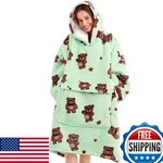 Narecte Oversized Blanket Hoodie Adults - Soft, Warm Wearable Hooded. Fixed Price $61.59.