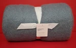 Pottery Barn Hayes Faux Mohair Throw Blanket, 50" 60" Chambray Nwt. Fixed Price $75.95.