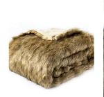 Battilo Home Luxury Faux Fur Heavy Throw 50" 60" Ochre. Fixed Price $60.00.