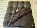 Eddie Bauer Goose Down Throw Blanket. Fixed Price $89.00.
