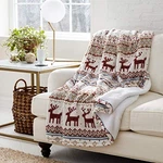 Eddie Bauer Smart Heated Electric Throw Blanket Wi-fi Enabled Fair Isle Silver. Fixed Price $41.21.