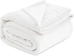 Bedsure Fleece Blankets King Size White - (108" X 90"),. Fixed Price $49.74.