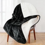 Alomidds Weighted Blanket Queen Size 15LBS 60X80 Inches,soft Plush Fleece Thr.... Fixed Price $56.03.