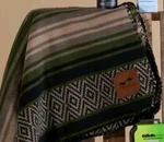 New! Slowtide Oso Polar Fleece Blanket In Forest 50X66 100% Recycled Lightweight. Fixed Price $19.95.