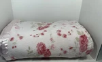 Simply Shabby Chic Target Full Queen Floral Satin Trim Plush Blanket. Fixed Price $249.99.
