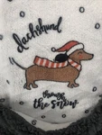 New Berkshire Pet Throw Sherpa Cute Dachshund The Snow Gray Soft 50 X 60". Fixed Price $48.00.