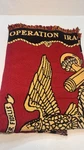 United States Marine Corps Usmc Souvenir Woven Blanket Operation Iraqi Freedom. Fixed Price $45.00.