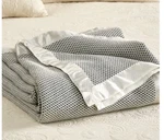 The Vermont Country Store All Cotton Blanket Satin Binding Full/queen New $139. Fixed Price $79.99.
