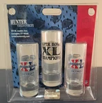 New Pittsburgh Steelers Super Bowl Xl Champions Tall Shot Glass Set Of 3 - Rare. Fixed Price $14.99.