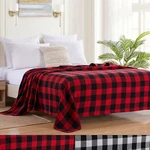 Sweet Home Collection Cotton Blend Knit Buffalo Check Blanket. Fixed Price $29.99.