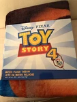 Disney Pixar Toy Story Woody, Bo Peep & Forky Micro Plush Throw 48"X60" - New!. Fixed Price $27.99.