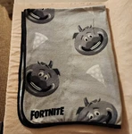 Fortnite Plush Throw Blanket Black White Gray Tomatohead 64 X 45 Jay Franco Sons. Fixed Price $10.30.