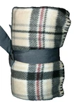 Cannon Neutral Plaid Soft & Warm Fleece Throw 50X60". Fixed Price $11.23.