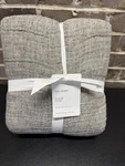 Pottery Barn Cloud Cotton Linen Blanket Full Queen Size Loden Nwt. Fixed Price $127.77.