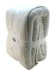 Nwt Ugg Novah King Size 110" 96" Snow White Color Luxury Soft Plush Blanket. Fixed Price $169.99.