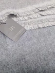 Rh Restoration Hardware 100% Baby Alpaca Two-tone Throw, 50 X 70 (grey). Fixed Price $250.00.