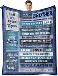 Sqovulw Gifts For Blanket, From Brothers Sister, Birthday. Fixed Price $26.54.