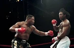 Large Old Boxing Photo Ray Mercer Throws Punch V Lennox Lewis 3. Fixed Price $7.17.