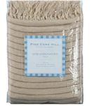 Pine Cone Hill Annie Selke Throw 50X70 Gobi 100% Linen Natural Beige Nwt. Fixed Price $75.50.