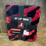 Logo Brands Alabama Crimson Tide Ncaa 50 X 60 Throw Blanket Red Black. Fixed Price $19.99.