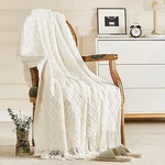 Inhand Knitted Throw Blankets For Couch Bed, Soft Cozy With .... Fixed Price $49.37.