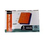 Octrot Heated Throw Electric Blanket 10 Levels Overheat Protection New Box. Fixed Price $24.98.