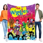 Colorful Kids Music Band Flannel Blanket Fun Dance Cozy Throw Gift. Fixed Price $21.87.