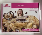 Way To Celebrate! Chocolate Chip Cookie Round Throw Blanket Gift Set 58.5". Fixed Price $20.00.