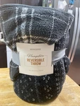 Berkshire Fair Isle Velvetsoft Reverse To Sherpa Throw Cabin Fever 50 X 60 New. Fixed Price $19.90.