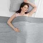 Elegear Revolutionary Cooling Blanket Twin, Absorbs 59 X 79", Light Grey. Fixed Price $42.99.