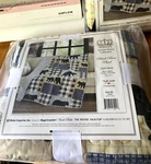 New Bag Black Bear Plaid Quilted Throw 50IN X 60 From Regal Comfort. Fixed Price $19.99.